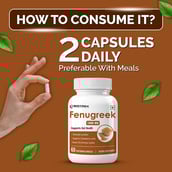 6 - Biotrex Fenugreek (1000 mg),  60 capsules 