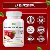 8 - Biotrex Apple Cider Vinegar (1200 mg),  60 capsules  Unflavoured 