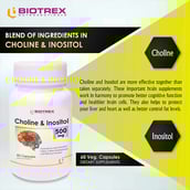 4 - Biotrex Choline & Inositol (500 mg),  60 capsules 