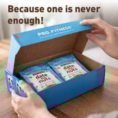 6 - Pro.Fitness Protein Date Bites Gift Box,  5 bar(s)  Natural (Pack of 4) 