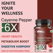 4 - NutraMarck Cayenne Pepper 6X,  90 capsules 