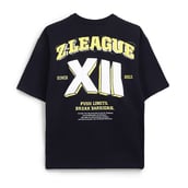 2 - MuscleBlaze Z-League T-Shirt,  Medium  Black 