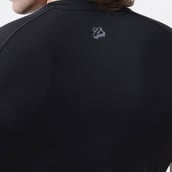 1 - MuscleBlaze Compression Muscle Tee Half Sleeve,  Large  Midnight Black 