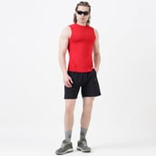 4 - MuscleBlaze Air Tech Compression MuscleTank,  Medium  Red 
