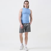 4 - MuscleBlaze Air Tech Compression MuscleTank,  Small  Dusk Blue 