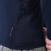 7 - MuscleBlaze Air Tech Compression MuscleTee Full Sleeve,  Small  Navy 