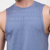 5 - MuscleBlaze Delt Tank,  Large  Nardo Grey 