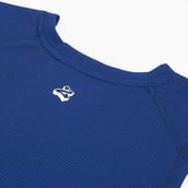 8 - MuscleBlaze Patterned Dry-Fit Delt Tank, Large Poseidon