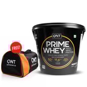 1 - QNT Prime Whey & Gym Bag Black,  8.8 lb  Coffee 