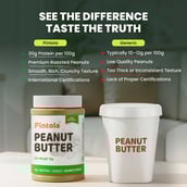 3 - Pintola All Natural Peanut Butter,  1 kg  Crunchy 