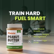 5 - Pintola All Natural Peanut Butter,  1 kg  Extra Crunchy 