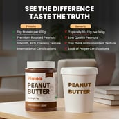 3 - Pintola Dark Chocolate Peanut Butter,  0.350 kg  Creamy 