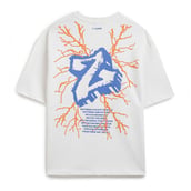 2 - MuscleBlaze Z Verse Oversized Solid T-Shirt, X-Small White