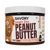 1 - Savory Sugar Free Peanut Butter, 500 g Chocolate Crunchy