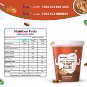 4 - Savory Chocolate High Protein Peanut Butter,  1.2 kg  Crunchy 