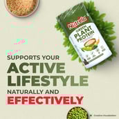 8 - Nutrela Green Plant Protein, 1.1 lb Irish Chocolate