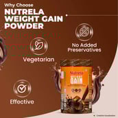 6 - Nutrela Weight Gainer, 1.1 lb Chocolate