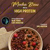 4 - MuscleBlaze High Protein Muesli,  1 kg  Blue Tokai Mocha Brew