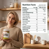 4 - Pintola Organic Peanut Butter,  1 kg  Creamy 