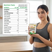 5 - Pintola High Protein Peanut Butter, 1 kg Unsweetened Crunchy