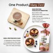 6 - Pintola High Protein Peanut Butter,  0.510 kg  Dark Chocolate Crispy 