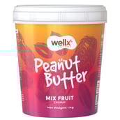 1 - WellX Oats,  1 kg  Chocolate Peanut Butter 