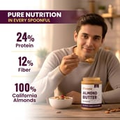 2 - Pintola All Natural Almond Butter,  Crunchy  1 kg 