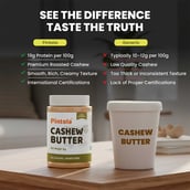 7 - Pintola All Natural Cashew Butter,  Natural  0.200 kg 