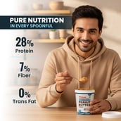 6 - Pintola Coconut Jaggery Performance Series Peanut Butter, 1 kg Crunchy