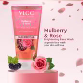 3 - VLCC Mulberry & Rose Face Wash,  150 ml  Buy 1 Get 1 Free 