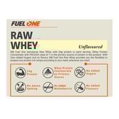 5 - Fuel One Whey Protein Powder,  1.65 lb  Unflavoured