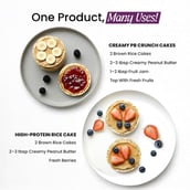 6 - Pintola Wholegrain Brown Rice Cakes,  Multigrain Salted (Pack of 2)  130 g 