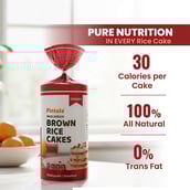 2 - Pintola Wholegrain Brown Rice Cakes,  Multigrain (Pack of 2)  125 g 