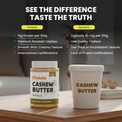 3 - Pintola All Natural Cashew Butter,  Natural  1 kg 