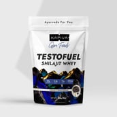 2 - Kapiva Him Foods Testofuel Shilajit Whey Protein, 2 lb Cookies & Cream