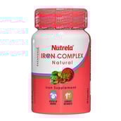 1 - Nutrela Iron Complex,  30 capsules 
