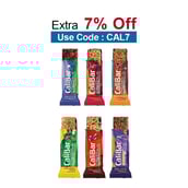 Calibar All in 1 Variety Pack (Protein Bar),  6 bar(s)  Almond Choco 