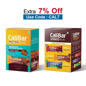 Calibar Protein Bar 10g Protein,  12 bar(s)  Roasted Coffee Bean (Pack of 6)+ 6-Bar Variety Pack (Assorted) 