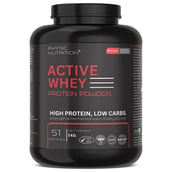 1 - Physic Nutrition Active Whey Protein Powder, 4.4 lb Mango