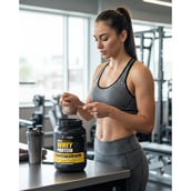 6 - Twik Health Whey Protien Isolate, 2.2 lb Double Rich Chocolate