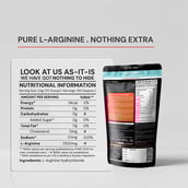 7 - AS-IT-IS Nutrition L Arginine,  0.55 lb 