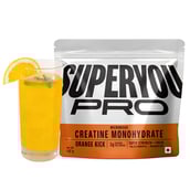 1 - Superyou Pro Micronised Creatine Monohydrate, Orange Kick 0.25 lb