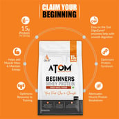 6 - AS-IT-IS Nutrition ATOM Beginners Whey Protein,  1.1 lb  Choco Hazel Fusion 