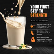 8 - AS-IT-IS Nutrition ATOM Beginners Whey Protein, 2.2 lb French Vanilla