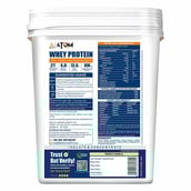 4 - AS-IT-IS Nutrition ATOM Whey Protein with Enzymes,  8.8 lb  French Vanilla