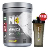 MuscleBlaze Creatine Monohydrate CreAMP, Sunset Mango 0.71 lb