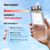 12 - GNC Hydra Rush,  15 sachets/pack  Pink Guava Salt 