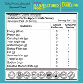 4 - NutraMarck Micronized Creatine Monohydrate, Unflavoured 0.55 lb