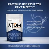 6 - AS-IT-IS Nutrition ATOM PWR Whey Protein, 2.2 lb Choco Hazel Fusion