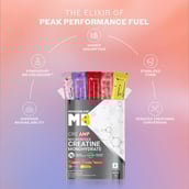 10 - MuscleBlaze Creatine Monohydrate CreAMP,  Assorted Pack of 15 (3x5 Flavours)  0.13 lb